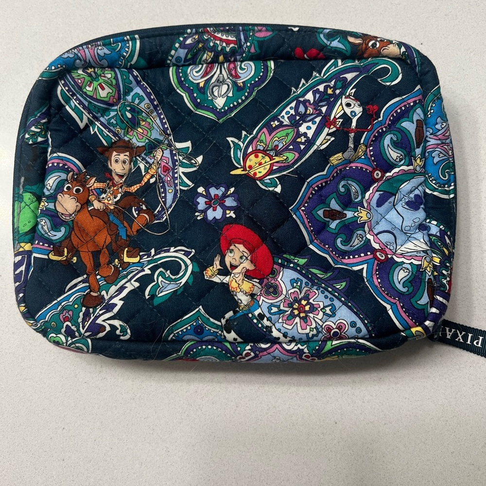 Vera Bradley Pixar Toy Story Quilted Tech Pouch